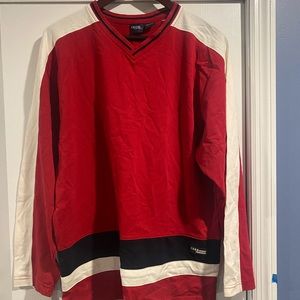 Izod Perform X Boys Long Sleeve Red TShirt Size 18